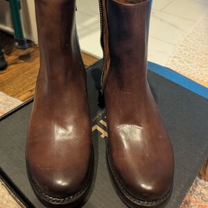 Women's Brown Leather Boots